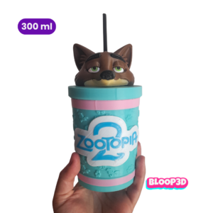 Vaso Milkshake Nick Wilde - Zootopia