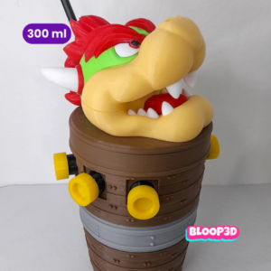 Vaso Milkshake Bowser - Mario Galaxy
