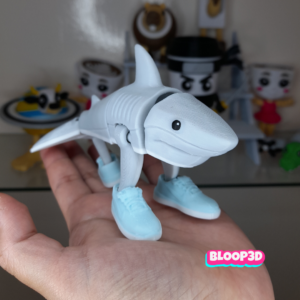 Figura de Tralalero Tralala impresa en 3D – 10 cm