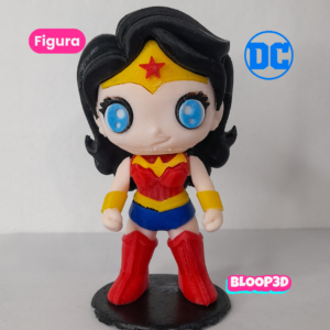 Figura de Mujer Maravilla chibi – 10 cm