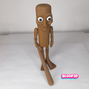 Figura de Tung Tung Sahur impresa en 3D – 10 cm