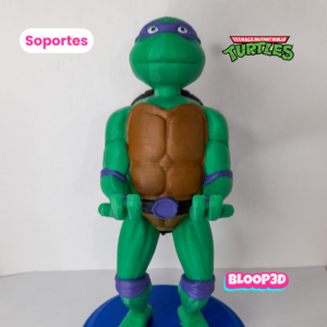Soporte para joystick Tortuga Ninja impreso en 3D – 22 cm