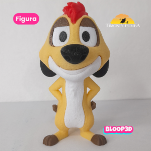 Figura de Timón impresa en 3D – 10 cm