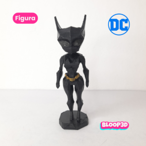 Figura de Batichica lowpoly impresa en 3D – 10 cm
