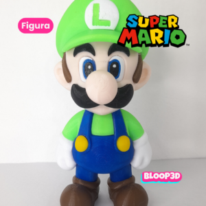 Figura de Luigi impresa en 3D – 15 cm