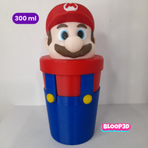 Vaso milkshake de Mario impreso en 3D – 300 ml