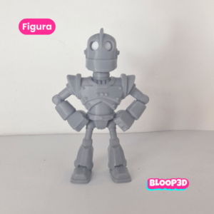 Figura del Gigante de Hierro impresa en 3D – 10 cm