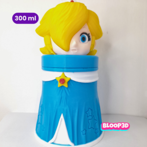 Vaso milkshake de la Princesa Rosalina impreso en 3D – 300 ml