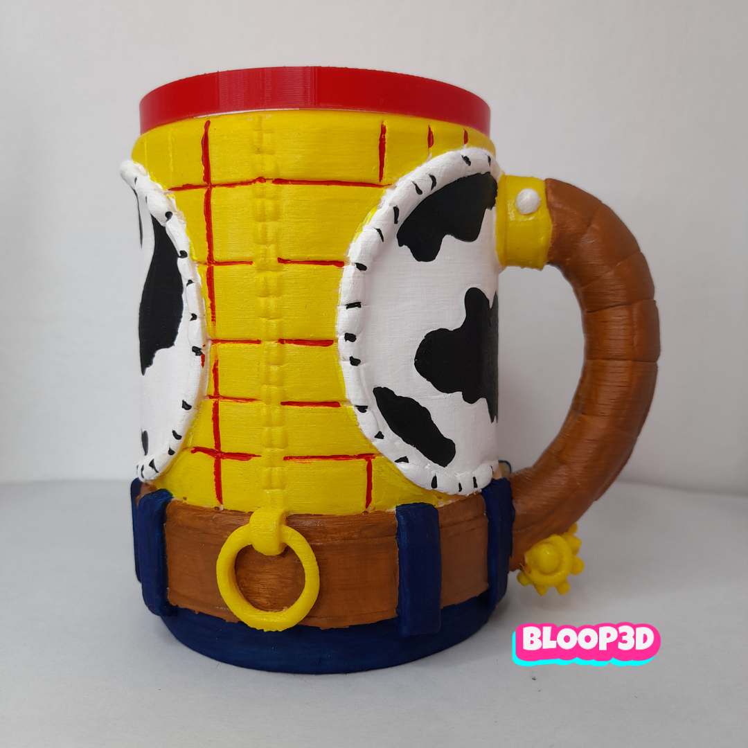 Taza inspirada en Woody impresa en 3D - Image 3