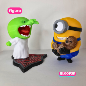 Combo de figuras James y Goomy de Minions y Monstruos impresas en 3D – 12 cm
